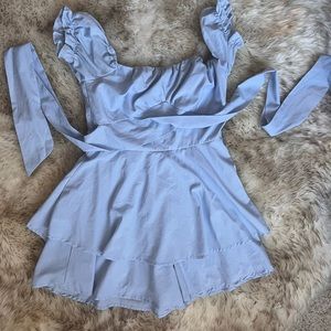 Cinderella Blue Romper